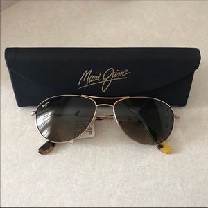 Maui Jim Baby Beach Polarized Aviator Sunglasses